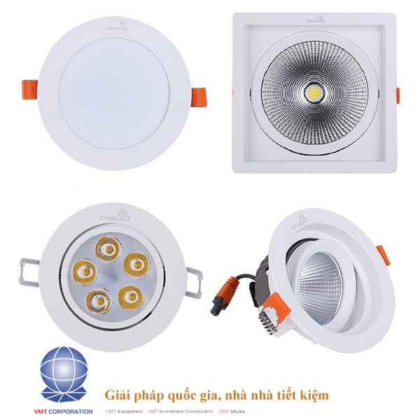 đèn led âm trần