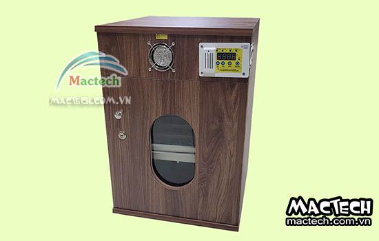 Máy ấp trứng mini Mactech có phiên bản màu mới kèm cửa kính