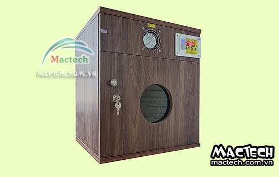 Máy ấp trứng mini Mactech có phiên bản màu mới kèm cửa kính