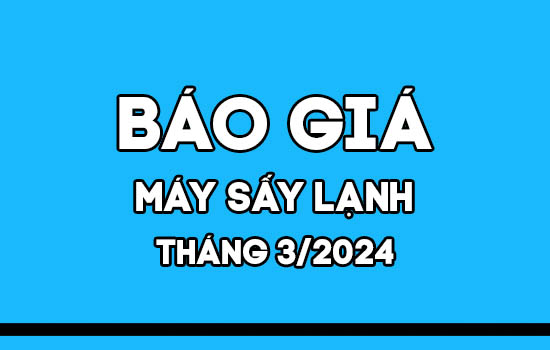 Báo giá máy sấy lạnh Mactech tháng 3/2024