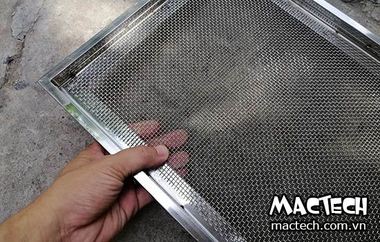 Khay máy sấy Mactech, khay liền, khay lỗ, khay lưới theo yêu cầu