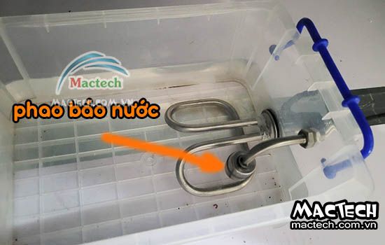 Loa báo hết nước trên máy ấp trứng Mactech, vài lưu ý khi hết nước