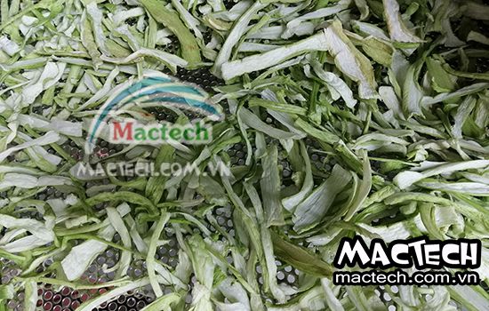 Cách sấy khô dọc mùng khô nhanh, giữ màu trắng xanh tự nhiên