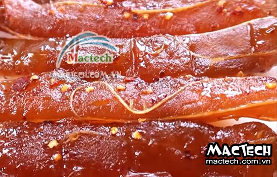 Máy sấy mứt me Mactech, sấy khô nhanh, bảo quản được lâu