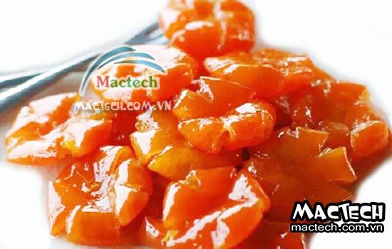 Máy sấy mứt quất Mactech, sấy chất lượng cao, tiết kiệm điện