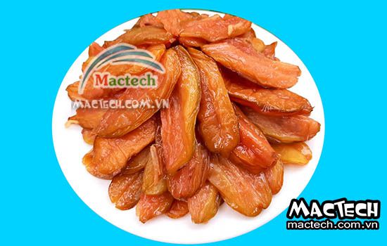 Máy sấy mứt khế Mactech, sấy đối lưu khô nhanh tiết kiệm điện năng