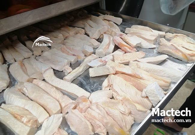 Thịt ức gà sấy thăng hoa