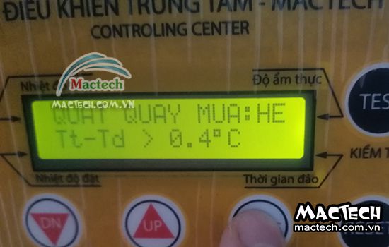 Tìm hiểu chế độ ấp mùa đông, mùa hè trên máy ấp trứng Mactech