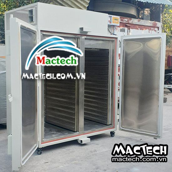 Máy sấy thực phẩm 60 khay Mactech, sấy công nghiệp số lượng lớn