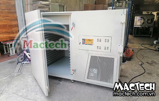 Hệ thống hút ẩm trên máy sấy lạnh Mactech