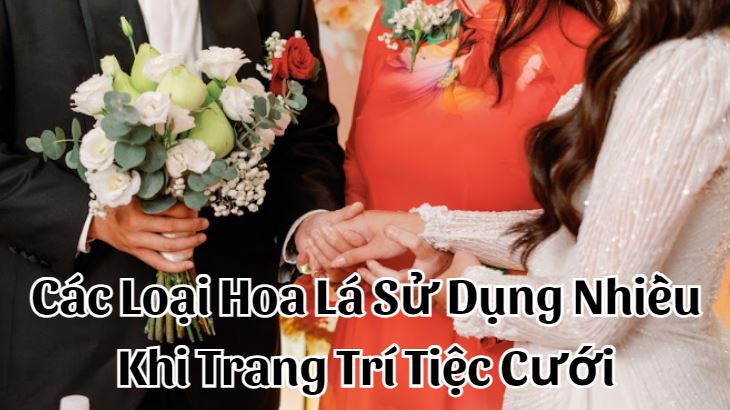 Các Loại Hoa Lá Sử Dụng Nhiều Khi Trang Trí Tiệc Cưới