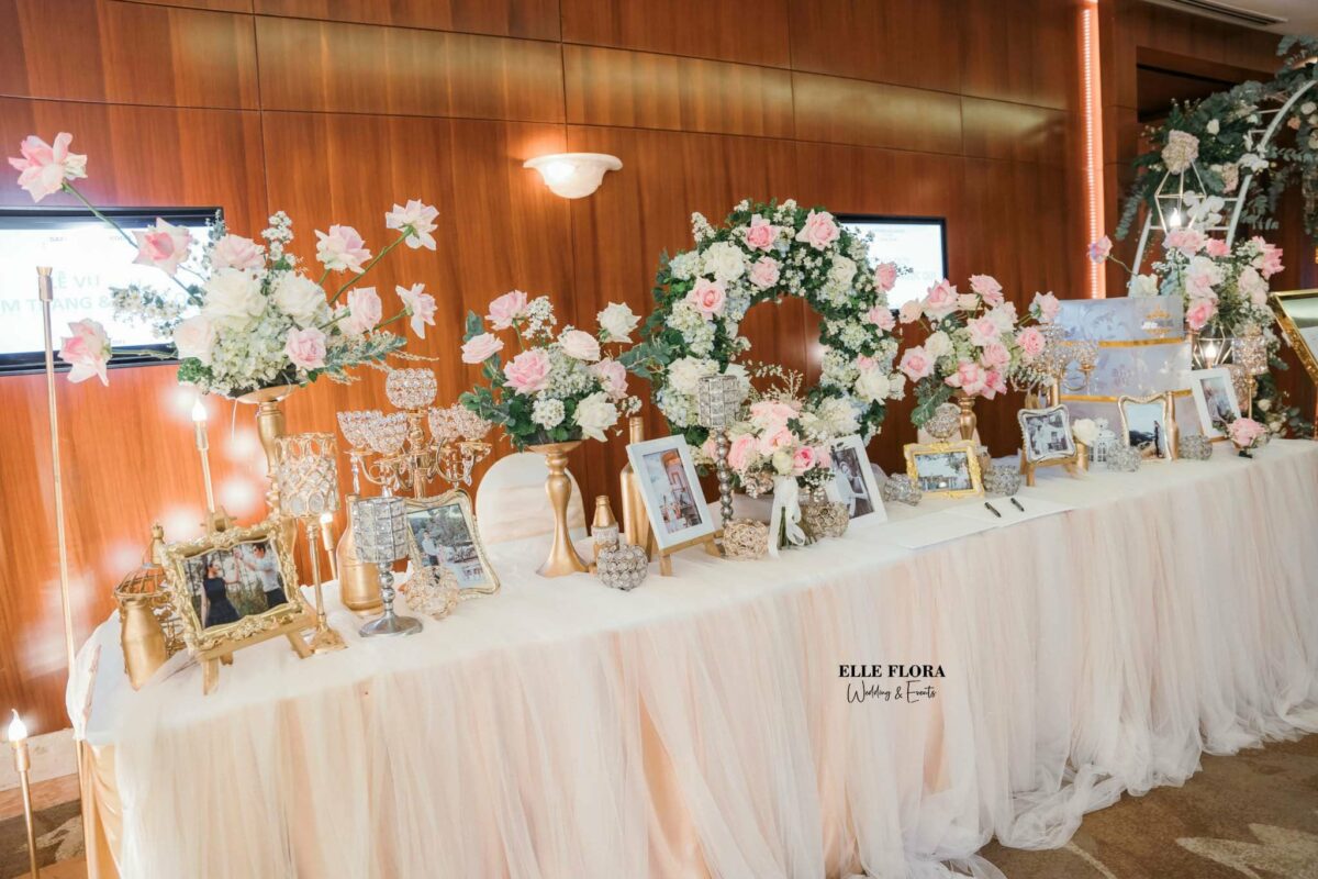 Dịch vụ trang trí tiệc cưới uy tín TP HCM