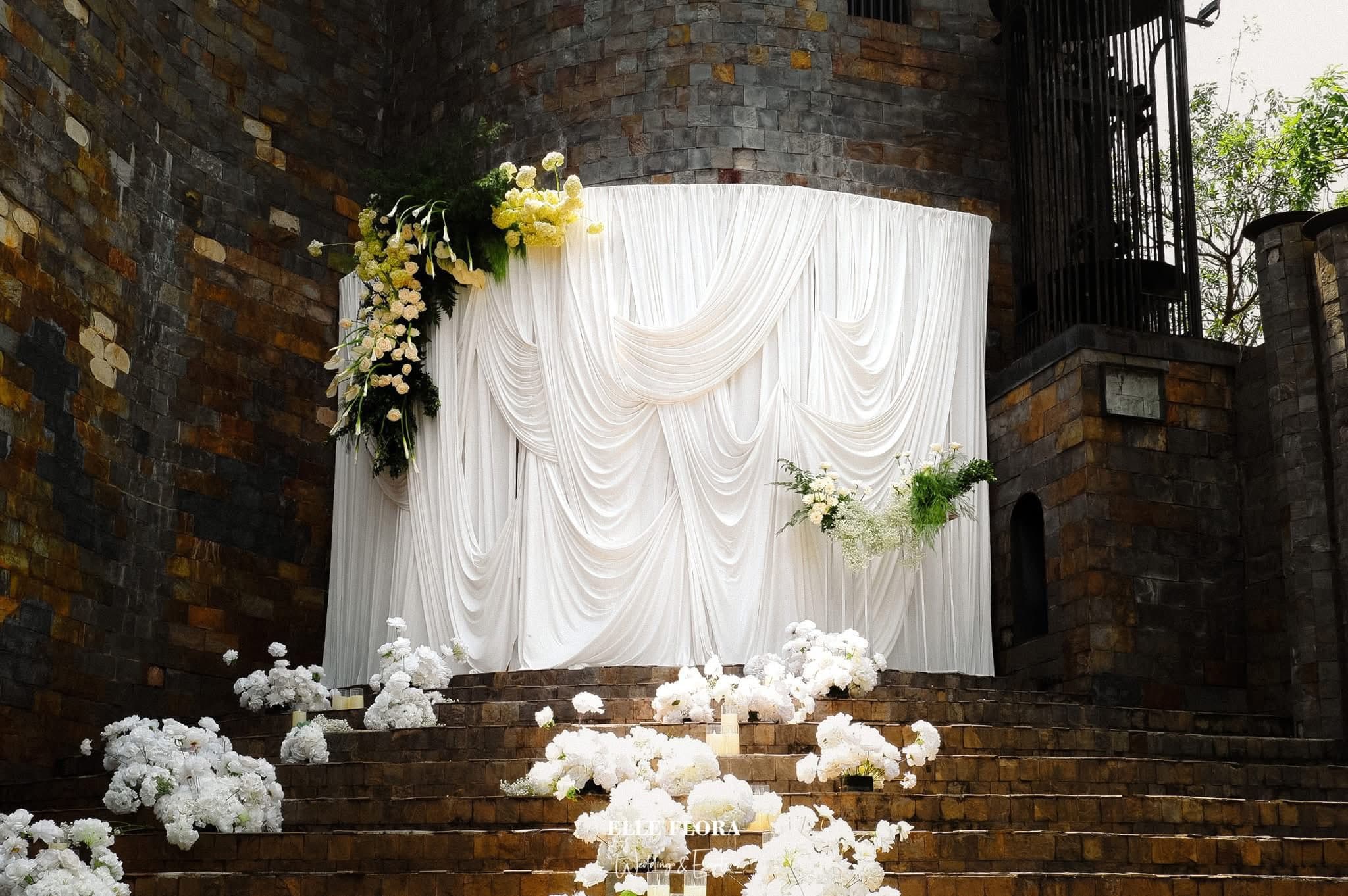 Trang trí tiệc cưới tại Lâu Đài Long Island