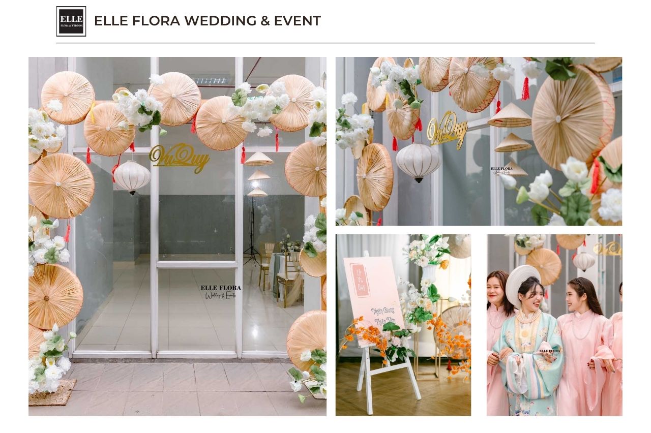 Cổng Hoa Và Bảng Lễ