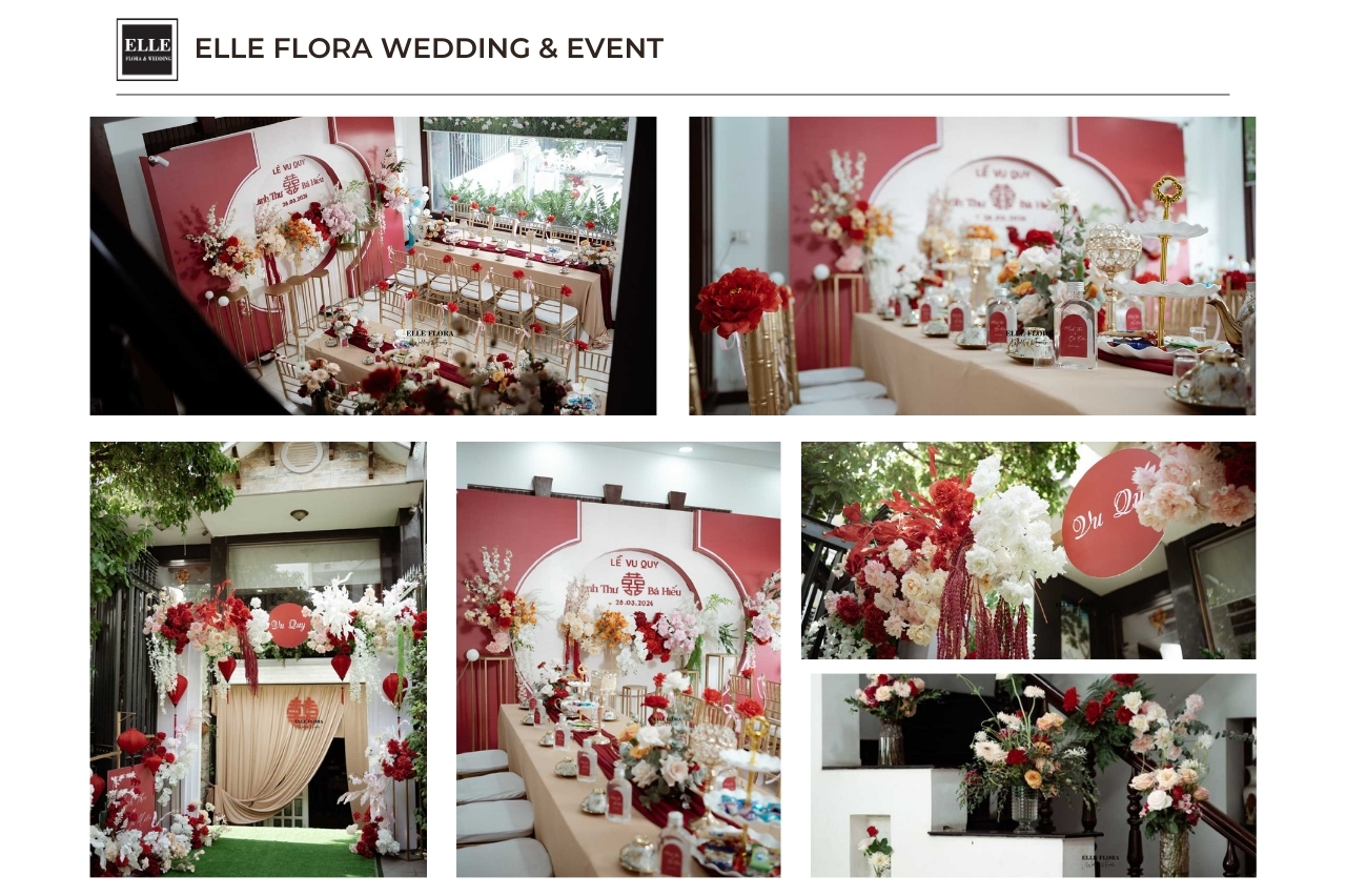 Tổng thể gia tiên cao cấp Hoa Hồng Ốp Form