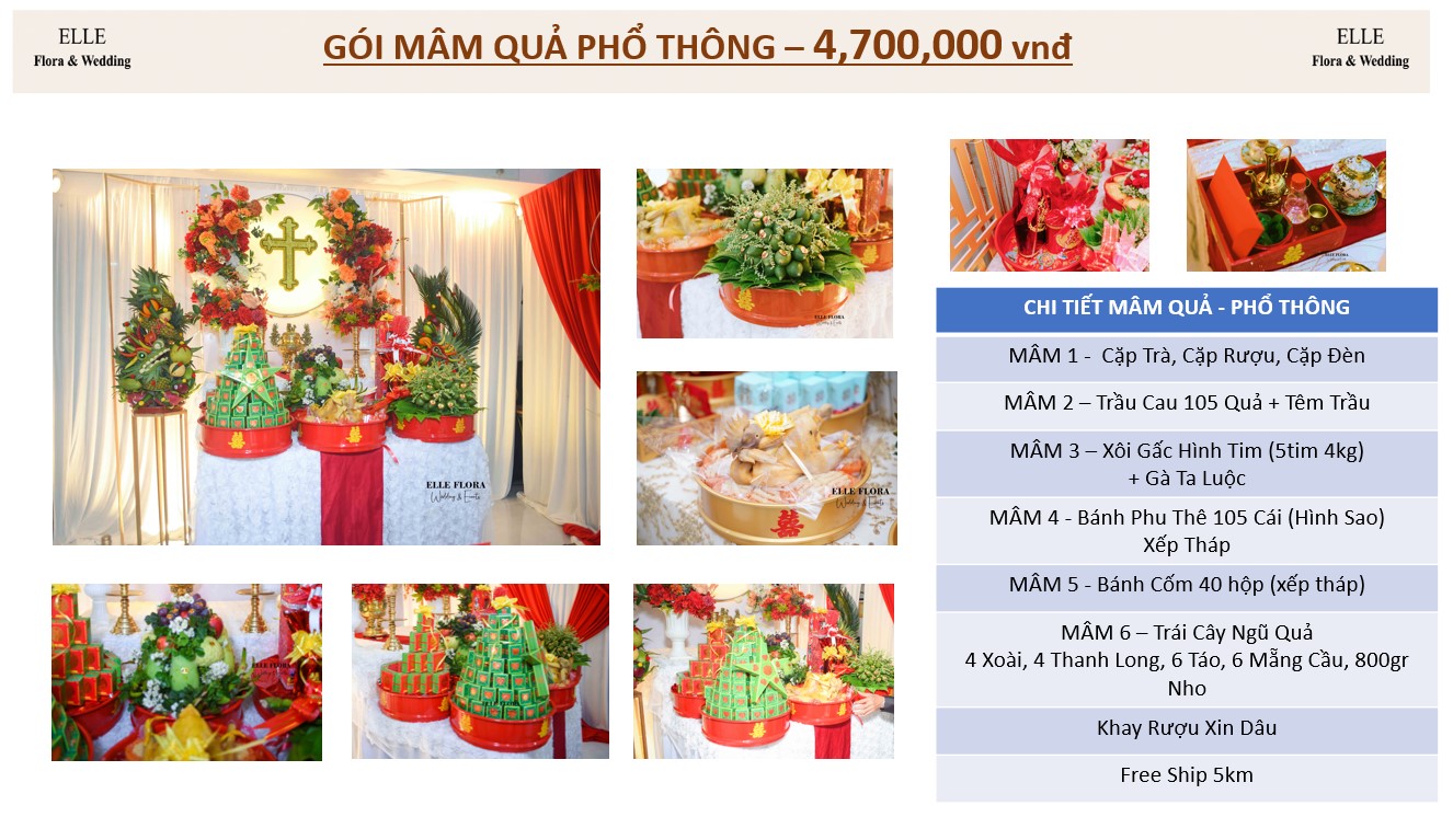 MÂM QUẢ PHỔ THÔNG 