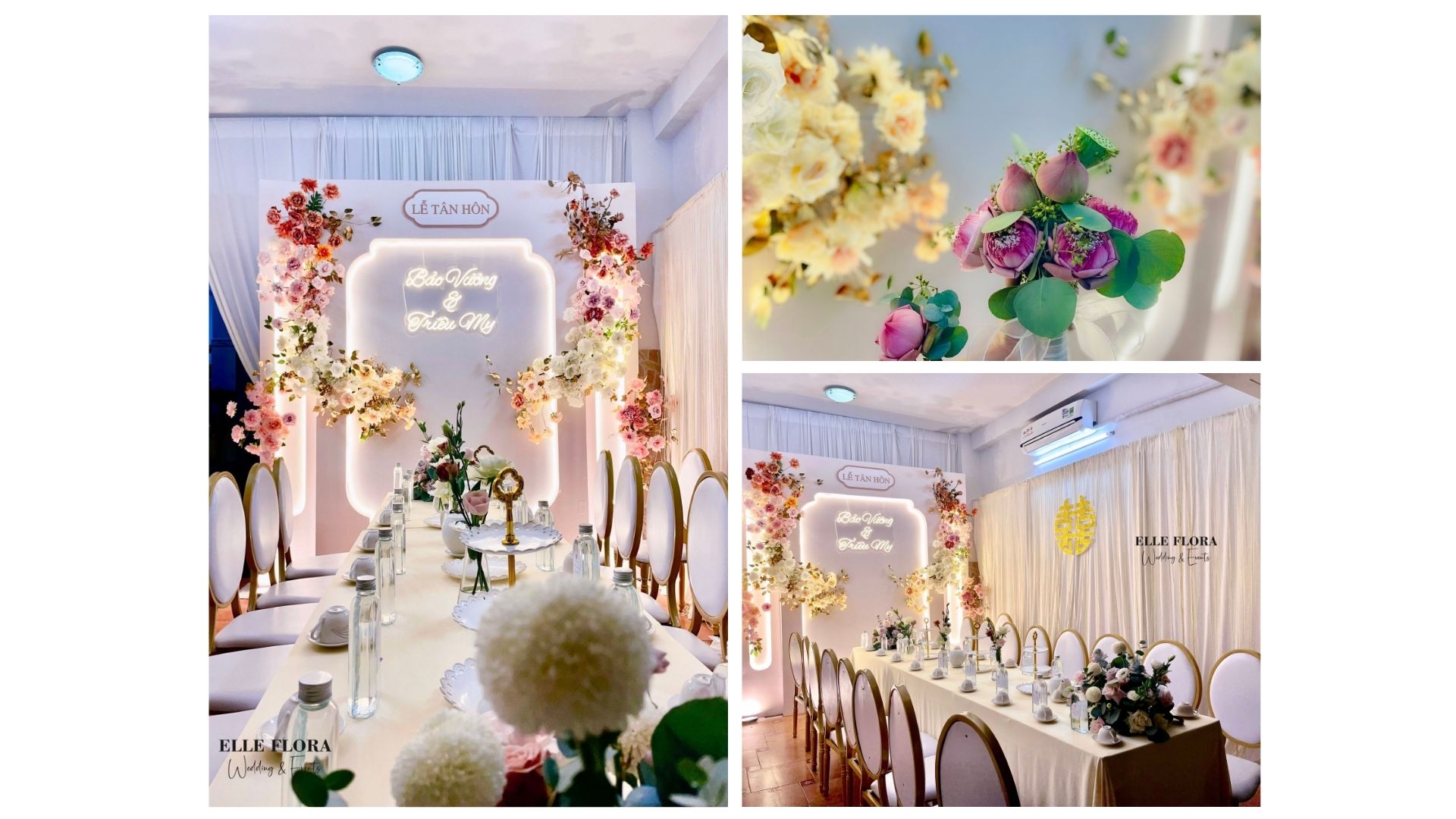 Backdrop của gói gia tiên White Form Neon