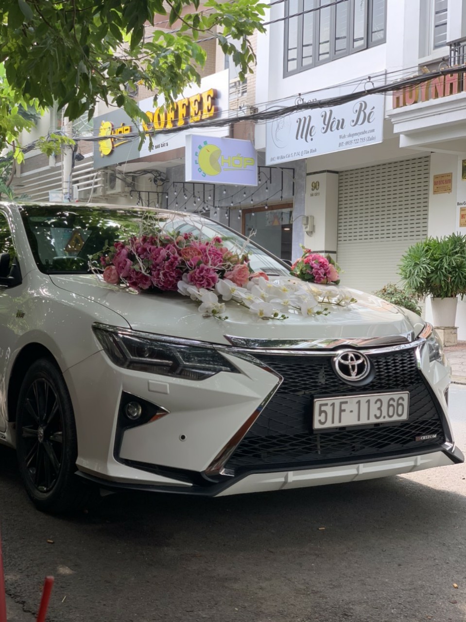 thuê xe hoa camry