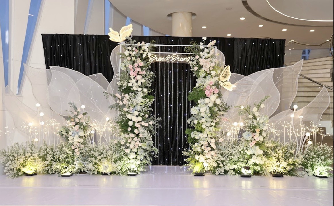 BACKDROP CHỤP HÌNH - MẪU CÁNH BƯỚM