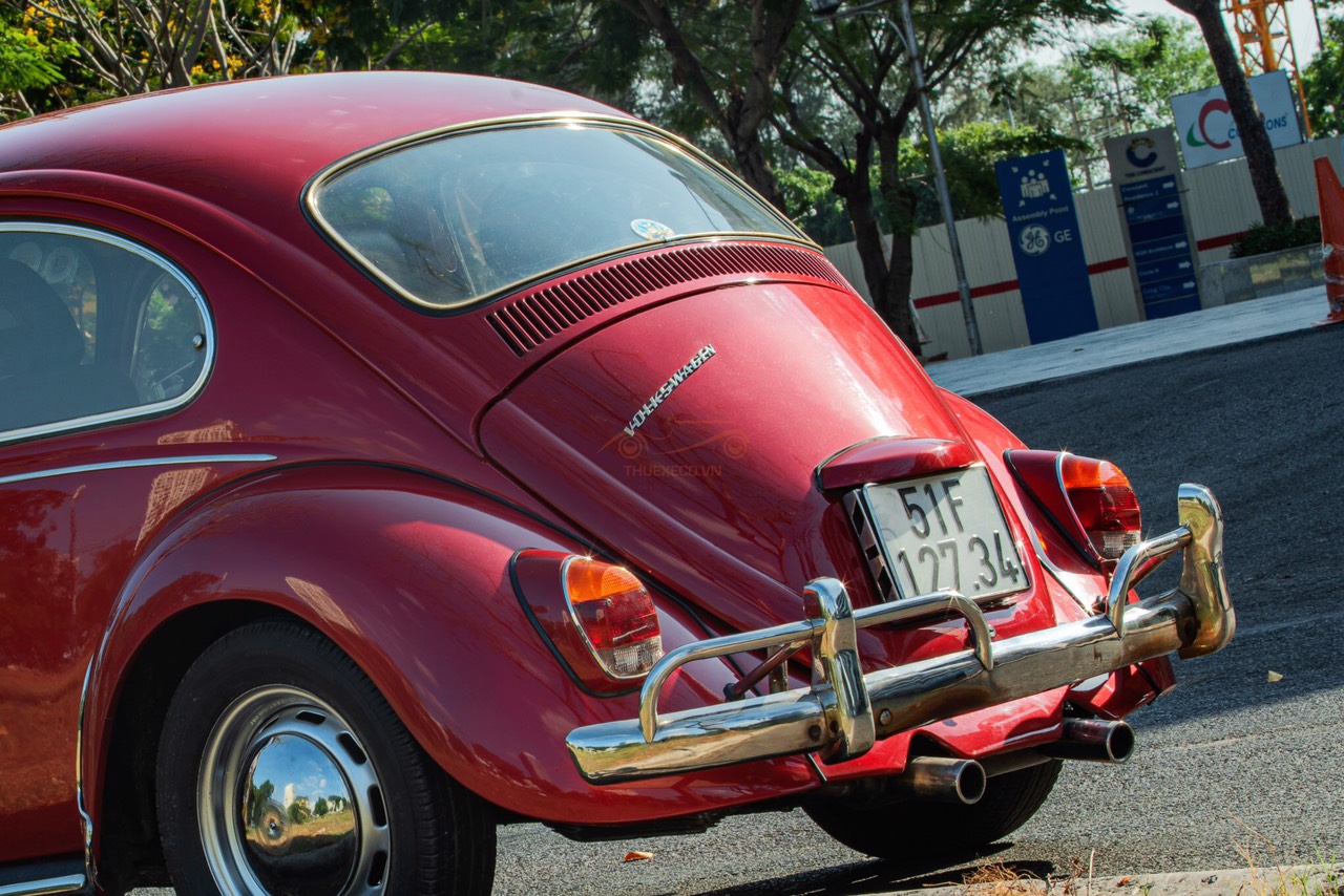 THUÊ XE HOA CỔ VINTAGE - XE BỌ CỔ ĐỎ