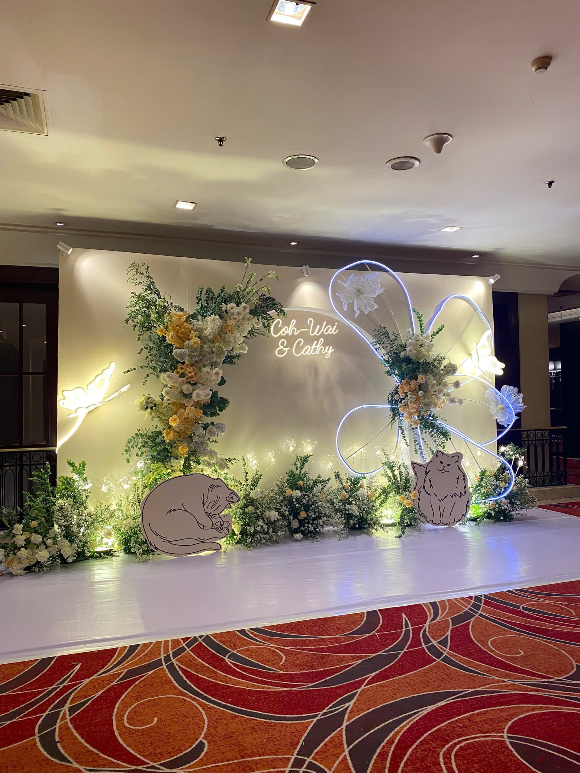 BACKDROP CHỤP HÌNH ĐÁM CƯỚI