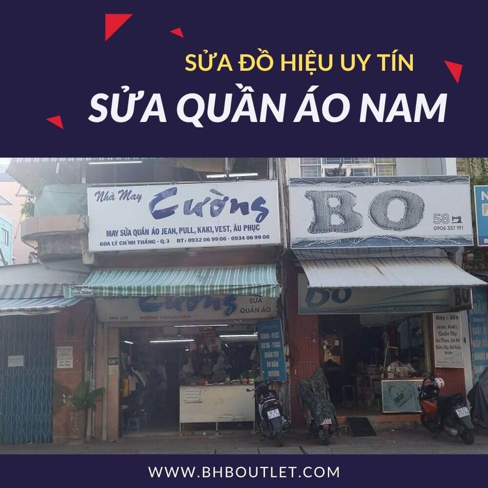 Nơi sửa quần áo nam nữ đẹp uy tín tại thành phố HCM