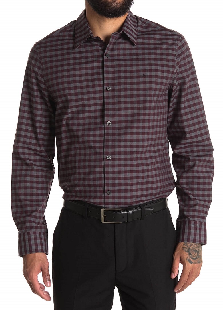 Áo sơ mi CK Men’s tay dài, hàng hiệu xách tay Mỹ