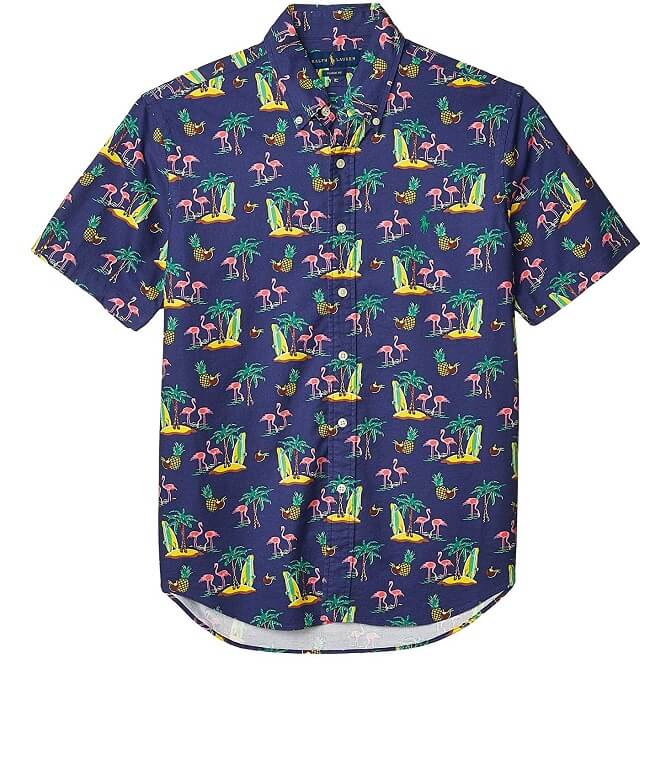 Polo Ralph lauren áo sơ mi nam, hàng hiệu chính hãng, họa tiết