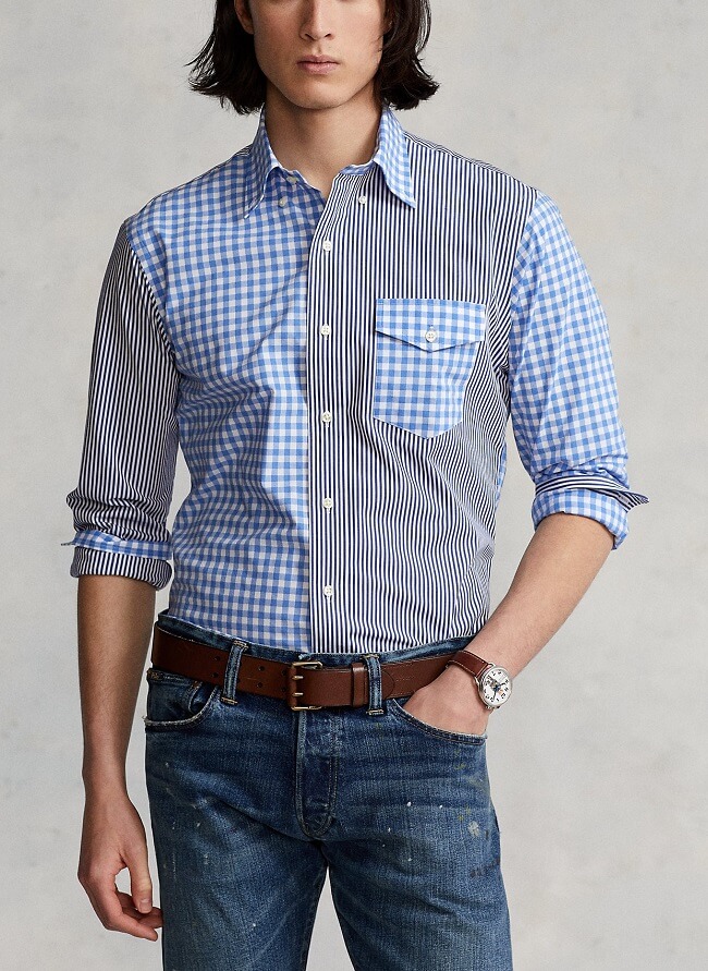 Sơ mi cao cấp Polo Ralph Lauren QR-code kiểm tra chính hãng