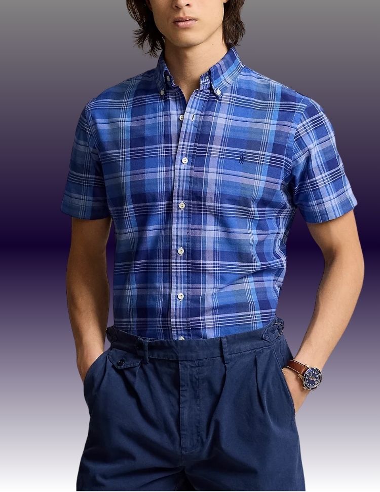 Polo ralph lauren classic oxford áo sơ mi nam mẫu mới