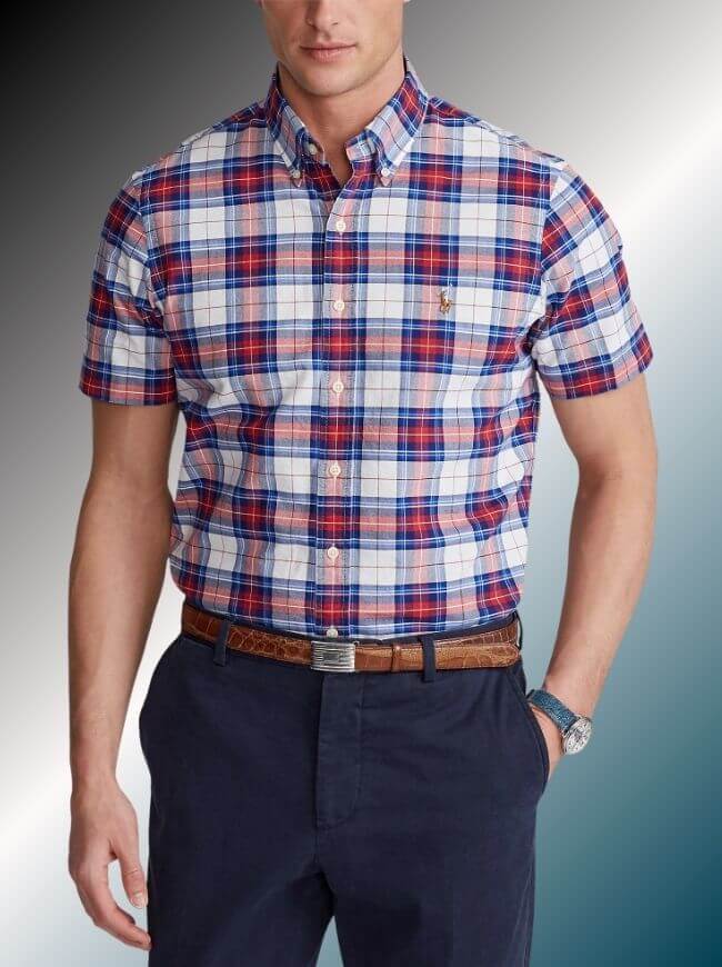 Áo sơ mi Polo ralph lauren classic kiểm tra QR-code