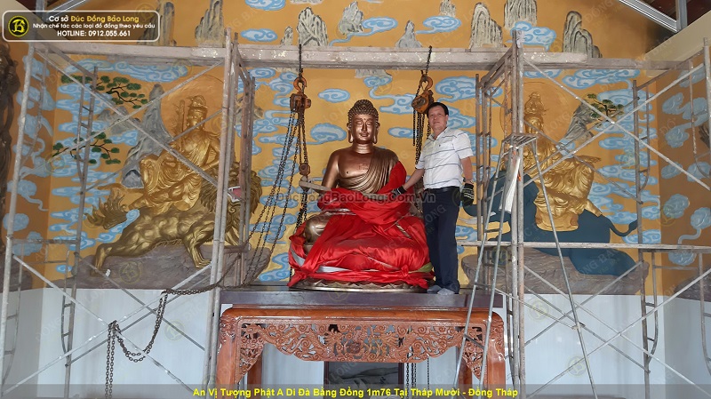 Cơ sở đúc tượng, tạc tượng Phật A Di Đà uy tín, chất lượng