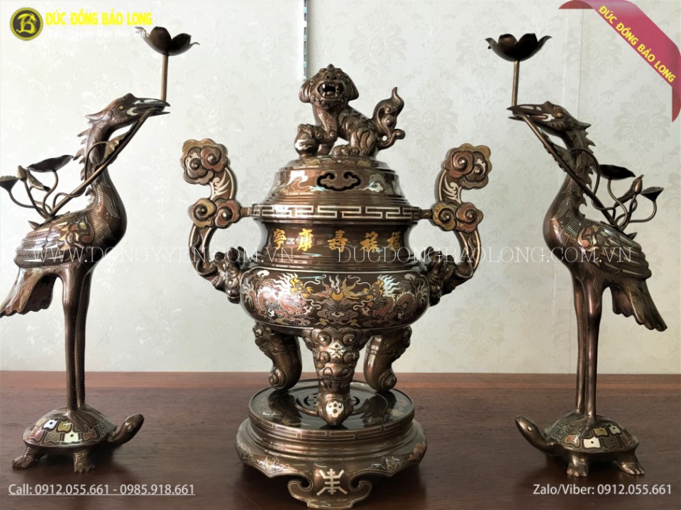 Tại sao lại có sự chênh lệnh giá đồ đồng hàng khảm và hàng thường?