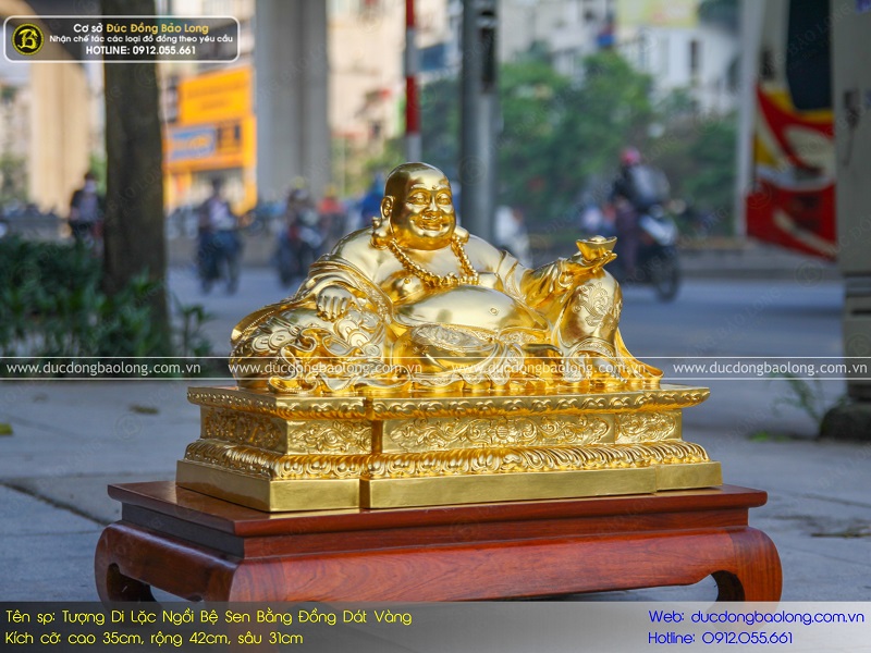 Cách khai quang tượng Phật tại gia - Tượng Phật bằng đồng