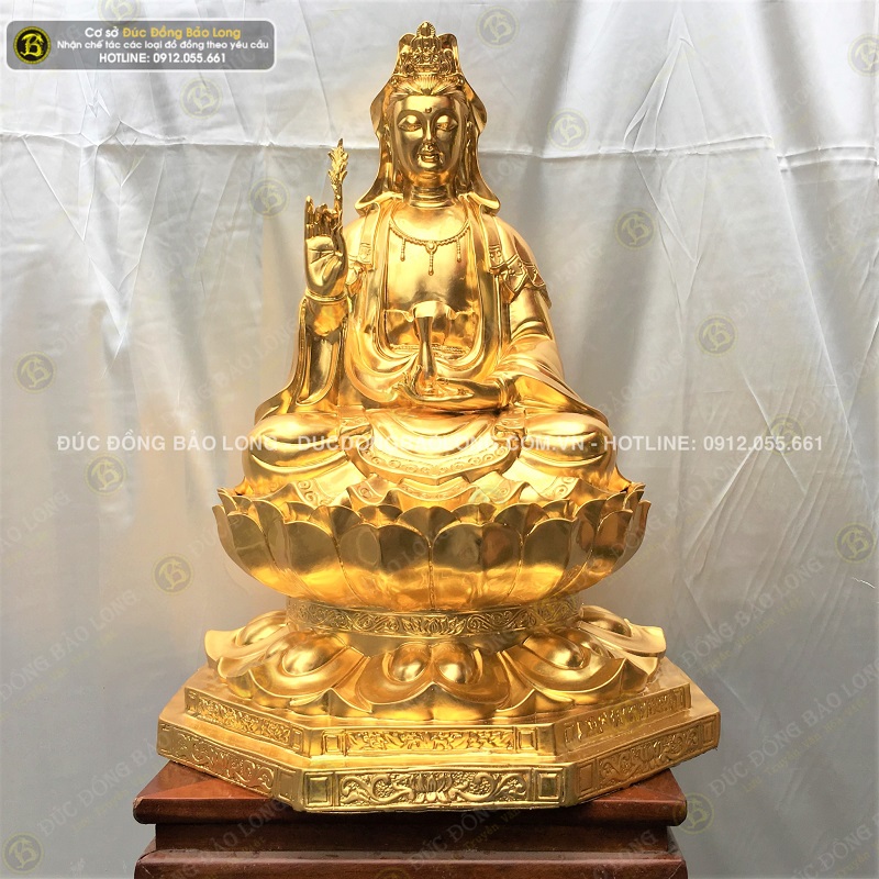 Đúc tượng, tạc tượng Phật Quan Âm Bồ Tát cho chùa UY TÍN, CHẤT LƯỢNG