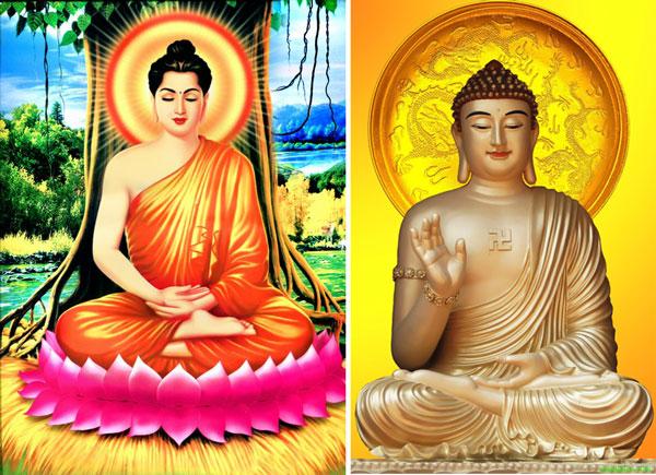 Sự khác nhau và cách phân biệt tượng tượng Phật Thích Ca, Phật A Di Đà đơn giản