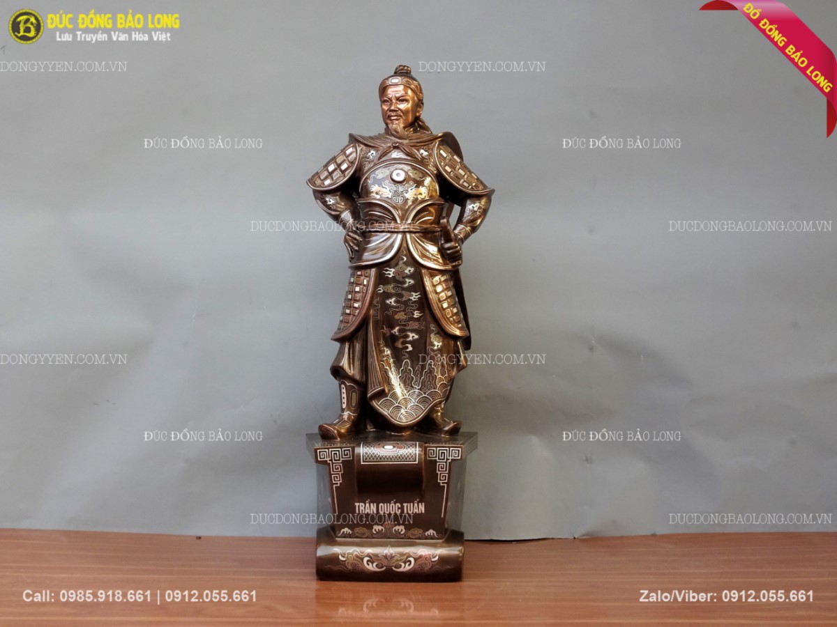 Báo giá tượng Trần Hưng Đạo bằng đồng chất lượng tiêu chuẩn số 1 thị trường