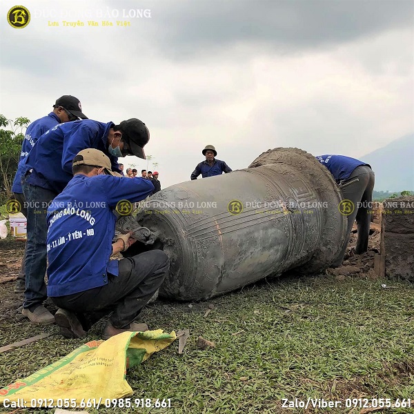 đúc đại hồng chung cho đền chùa