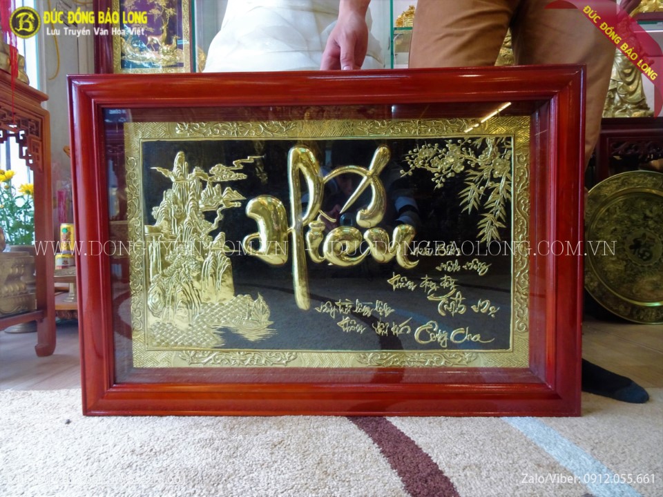 bán tranh chữ hiếu