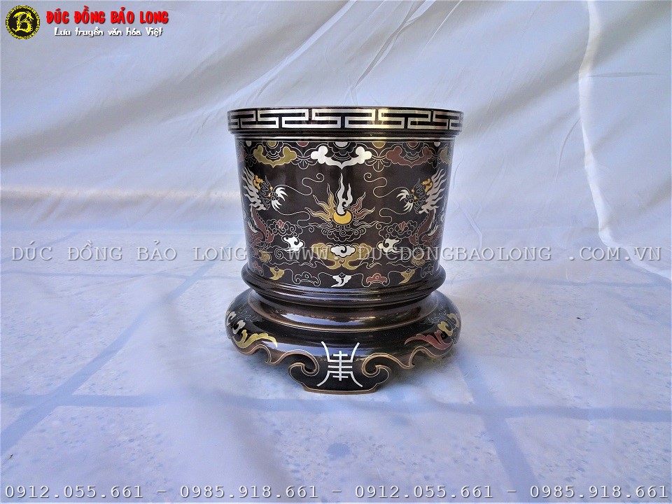 bát hương thờ phật bằng đồng