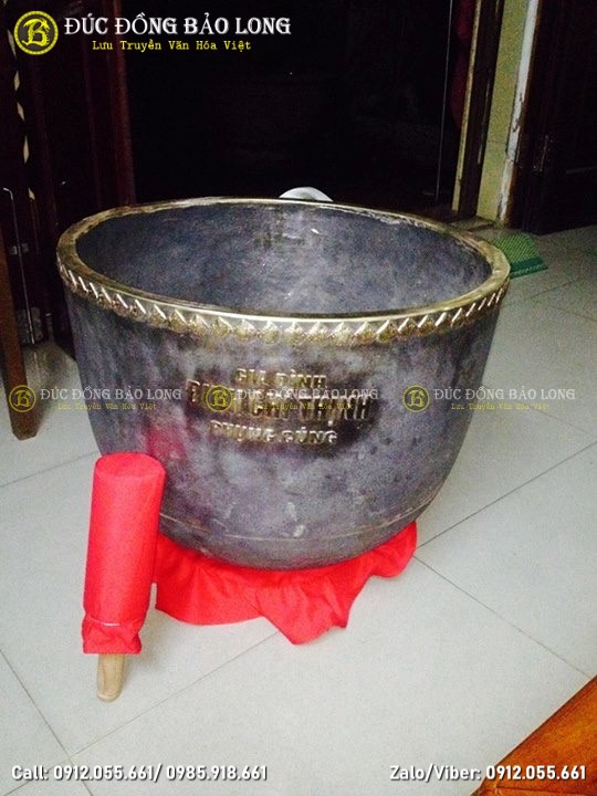 chuông bát bằng đồng đỏ