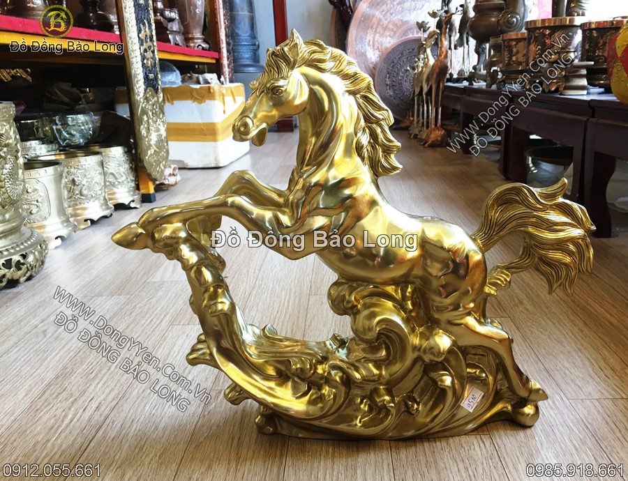 Ngựa Phong Thủy bằng đồng Katut