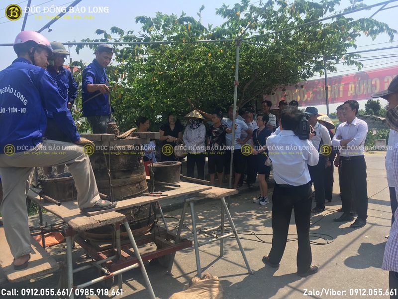 đúc đại hồng chung 120kg