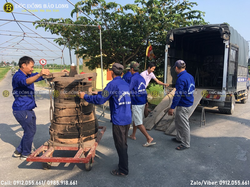 đúc đại hồng chung 120kg cho chùa trúc long