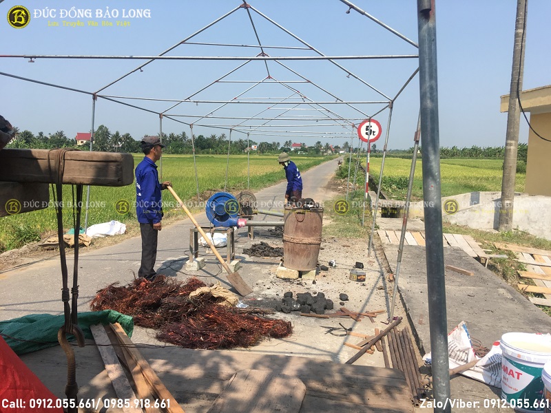 đúc đại hồng chung 120kg