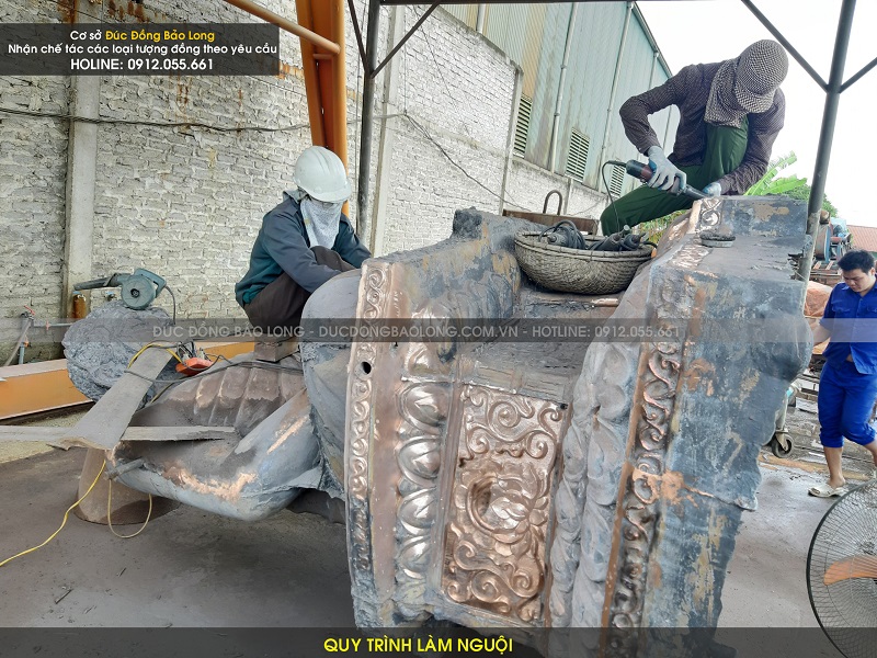 đúc tượng phật thích ca bằng đồng 3m