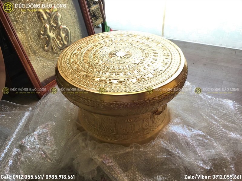 mua trống đồng, mặt trống đồng tại hòa bình