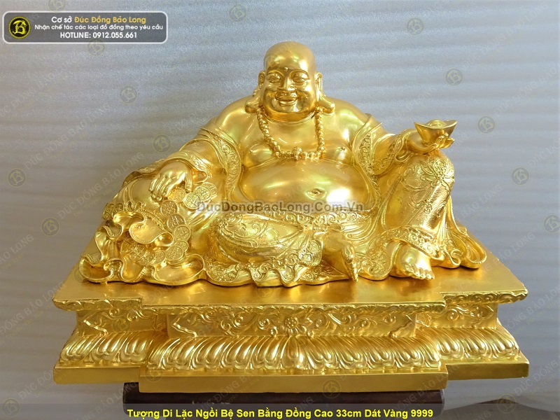 tượng di lặc bằng đồng