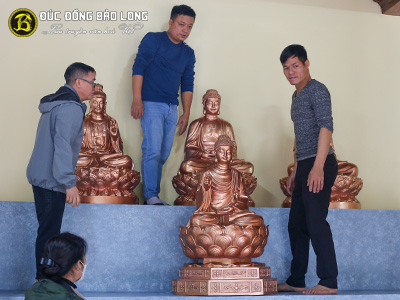 Bàn Giao Tượng Phật Cho Chùa Ngọc Lâm, TX Đông Triều, Quảng Ninh