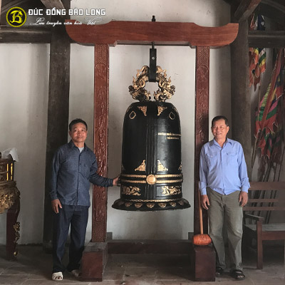 Đúc Chuông Đồng 500kg Cho Nghè Cung, Làng Bồng Hạ, Tỉnh Thanh Hóa